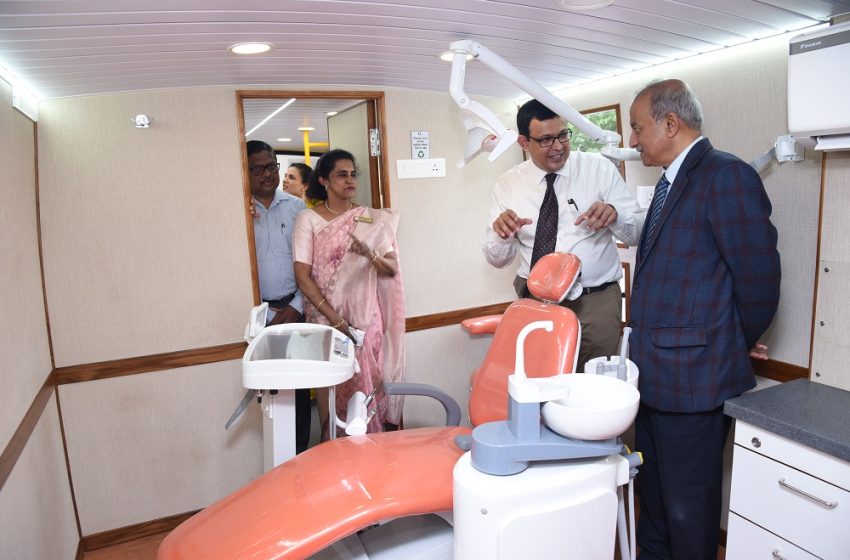  Manipal College of Dental Sciences Launches Mobile Dental Clinic