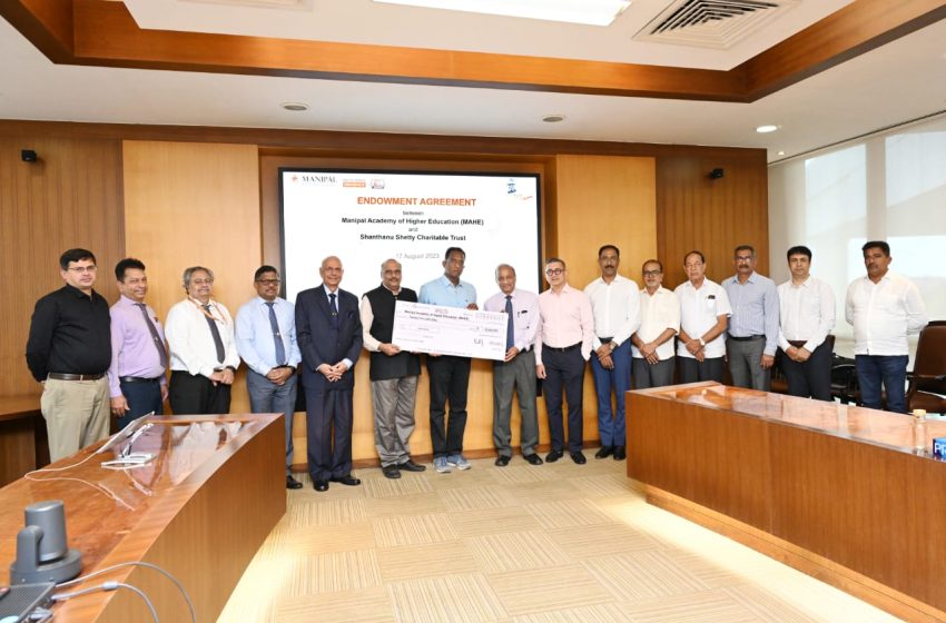 MAHE and Shantanu Shetty Charitable Trust Join Hands to Launch Endowment Fund for Needy Patients