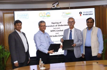 NTPC and OIL come together to collaborate in Renewable Energy and Decarbonization
