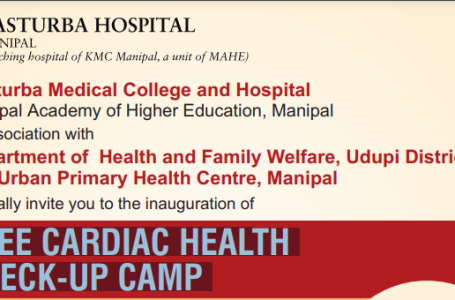 Manipal: Free Cardiac Health Check-Up Camp on September 29