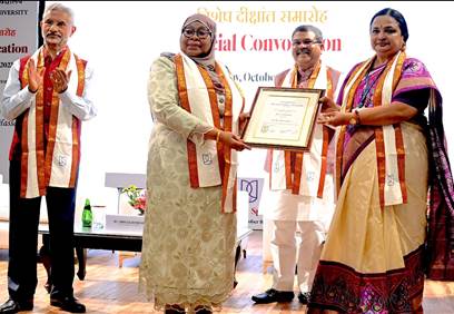 Samia Suluhu Hassan conferred Honorary Doctorate by Jawaharlal Nehru University