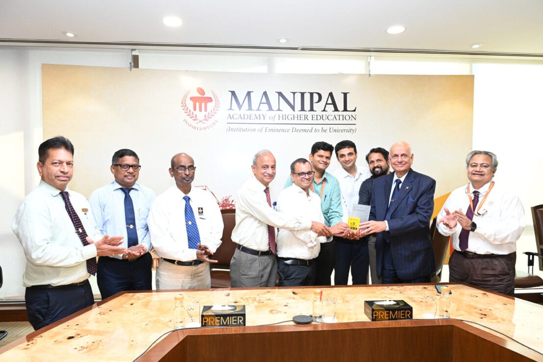 The awards were handed over by Dr. HS Ballal, Pro-Chancellor, MAHE Manipal, and Dr. Lt. Gen. (Dr.) M. D. Venkatesh, Vice Chancellor, MAHE, Manipal 