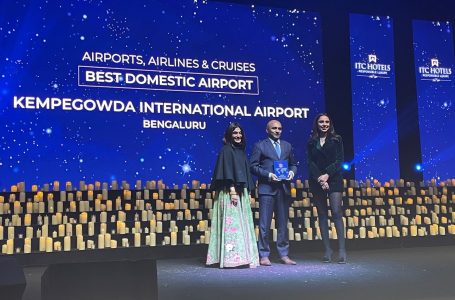 BLR Airport Secures Best Domestic Airport Title at Travel + Leisure India’s Best Awards 2023