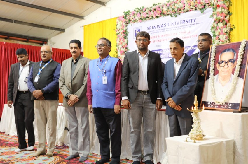  Srinivas University: ICEMN-2023 Inaugurated