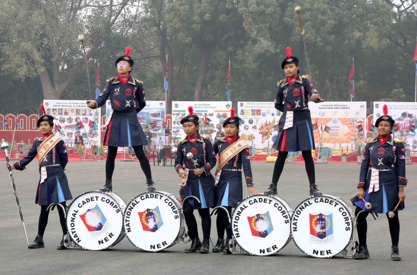  All-girl cadets band shines at NCC Republic Day Camp 2024