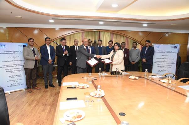  NTPC and Oil India Limited’s Numaligarh Refinery Limited to build strategic partnership in Green Chemicals and Green Projects