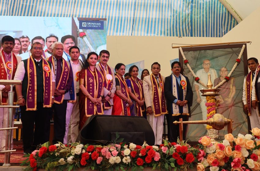  Srinivas University Hosts Sixth Annual Convocation