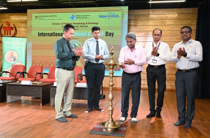  Manipal: Kasturba Medical College Marks International Childhood Cancer Day with Awareness Events