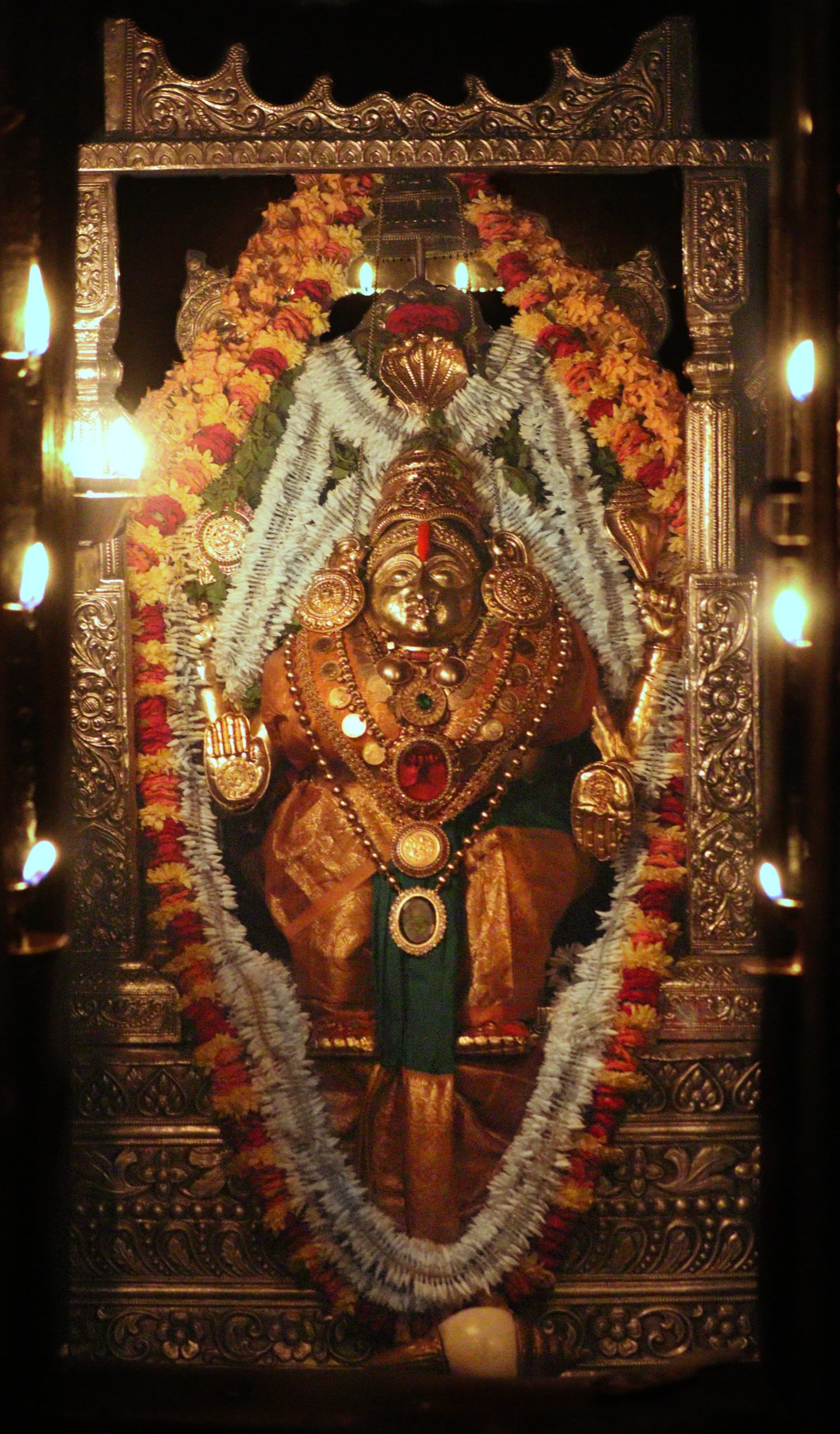 Kateel Sri Durgaparameshwari today’s Alankara