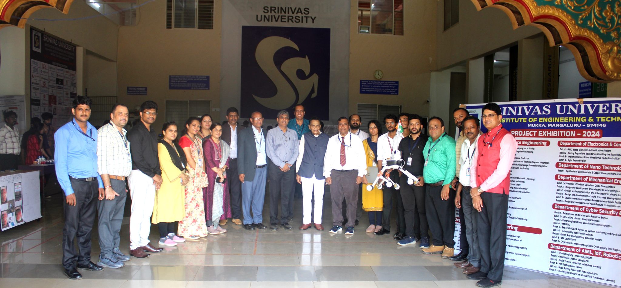 Srinivas University Institute of Engineering & Technology hosts Project ...