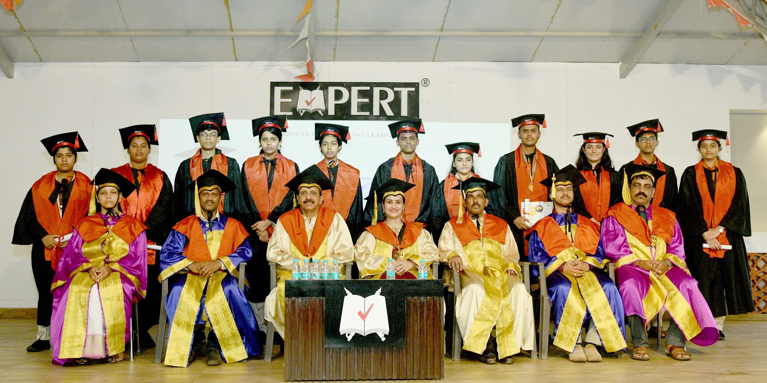 Expert PU College Marks Graduation Day with Enthusiasm