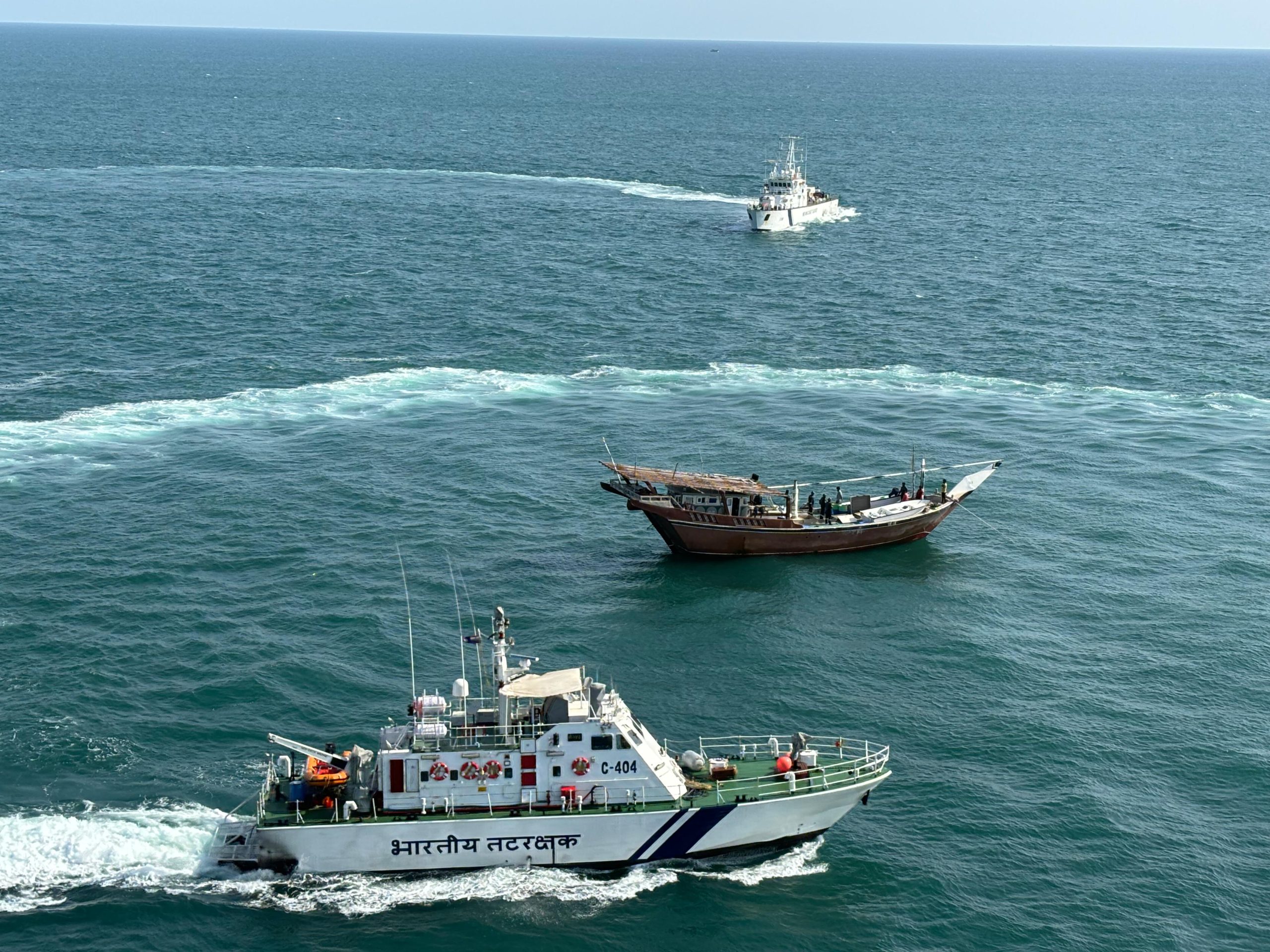 Indian Coast Guard detains Iranian boat, with six Indians onboard, off Kerala coast