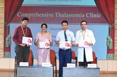 International Thalassemia Day Marked with Inauguration of Comprehensive Clinic at Kasturba Medical College & Hospital