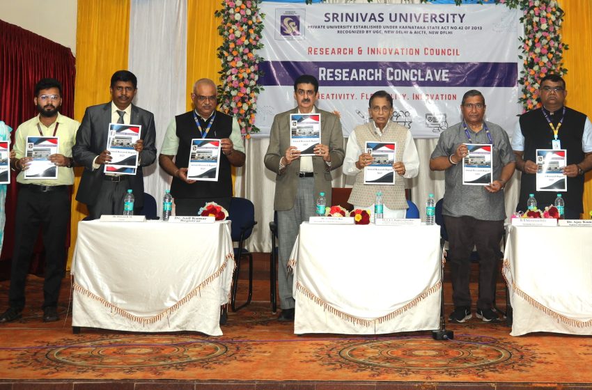  Srinivas University Hosts Research Conclave
