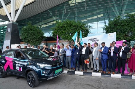 BLR Airport embraces Sustainability with Electric Airport Taxis