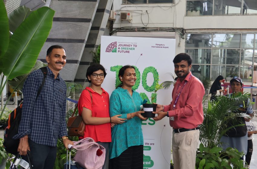  Mangaluru International Airport Marks World Environment Day with Green Initiatives
