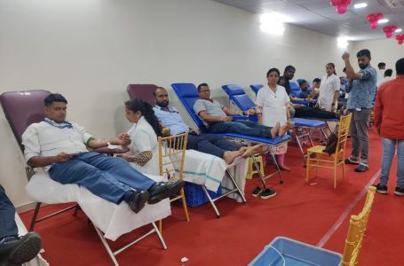 CSMIA Hosts Mega Blood Donation Drive