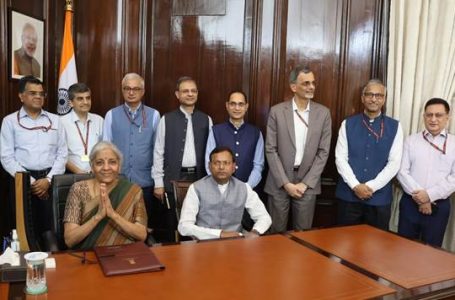 Nirmala Sitharaman assumes charge as the Union Minister for Finance and Corporate Affairs