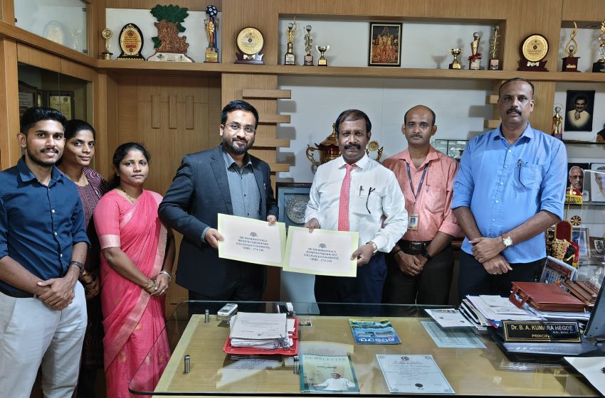  SDM College signs MoU with MyLogic