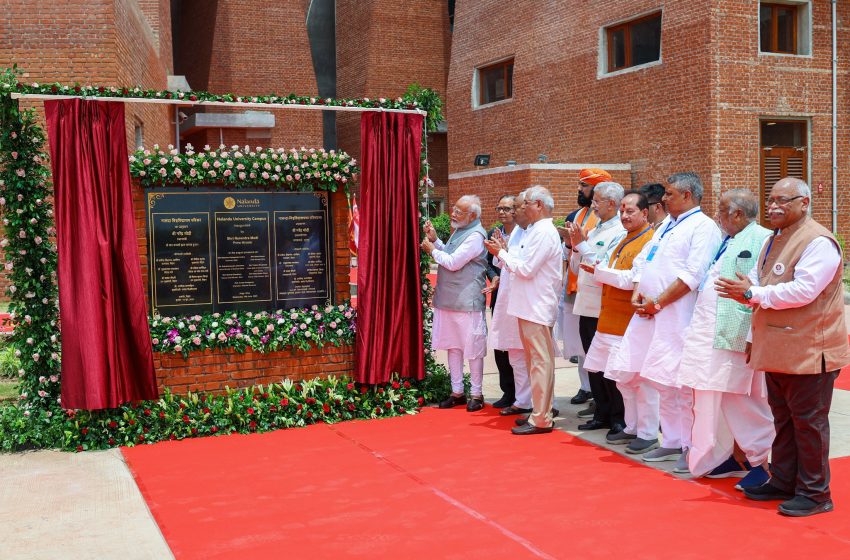  Modi inaugurates Nalanda University Campus in Rajgir