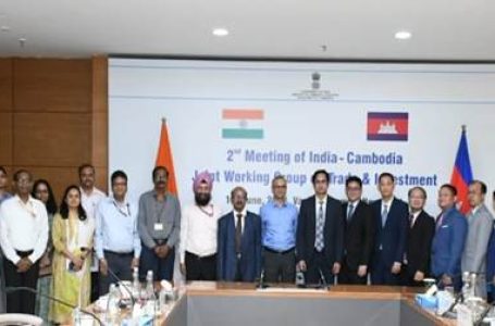 2nd meeting of India-Cambodia Joint Working Group on Trade & Investment held in New Delhi