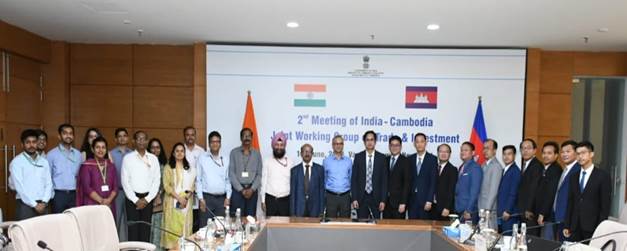  2nd meeting of India-Cambodia Joint Working Group on Trade & Investment held in New Delhi