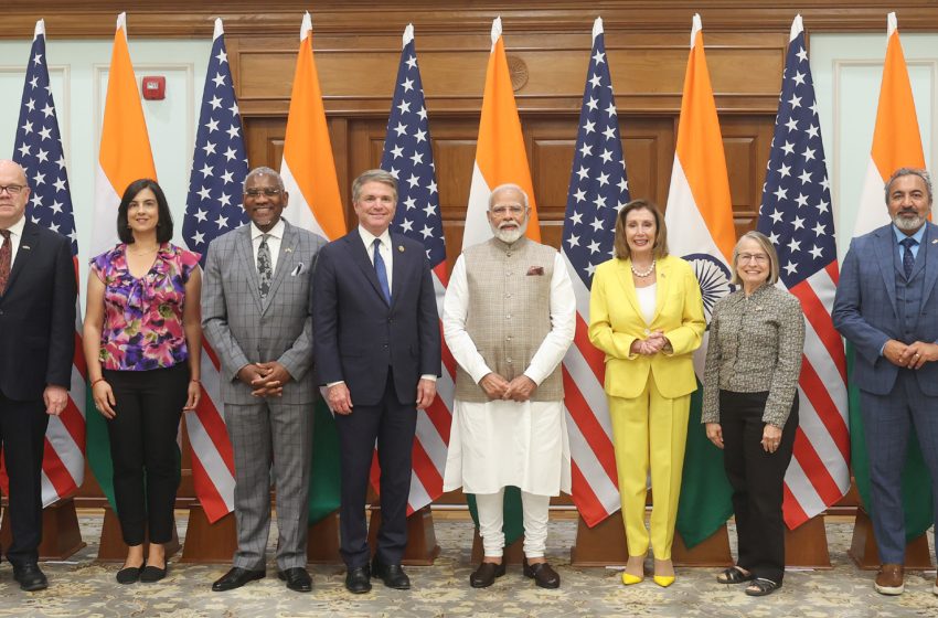  PM Modi Meets Bipartisan US Congressional Delegation in New Delhi