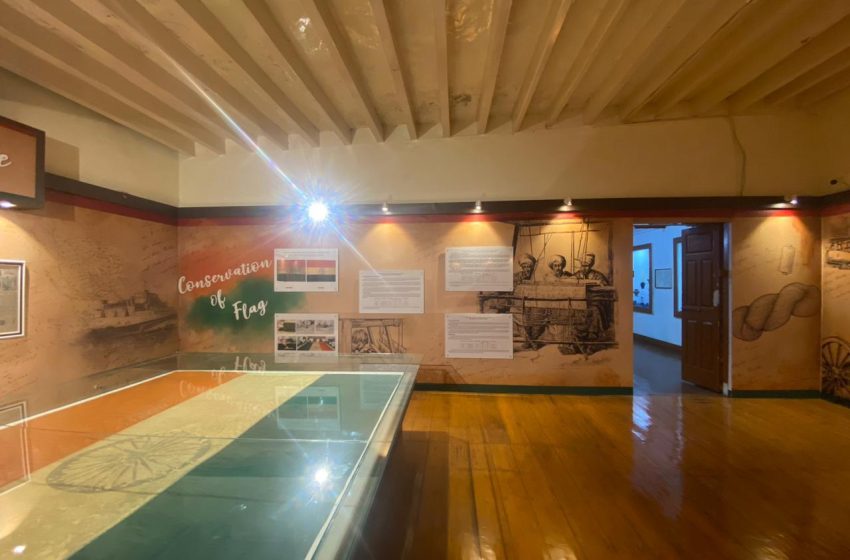  Historic Tiranga: The Independence Day Flag of 1947 at Fort St. George Museum