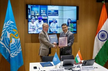 WHO and India Strengthen Partnership with Donor Agreement for Global Traditional Medicine Centre