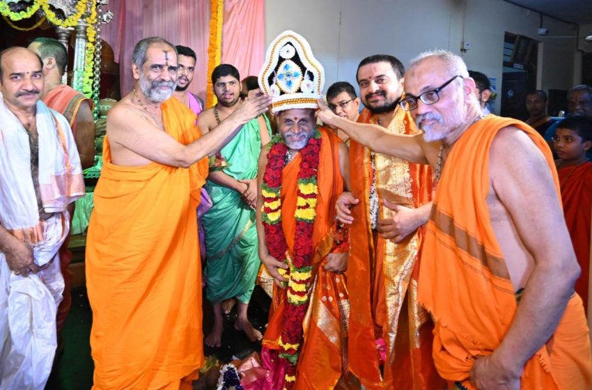  Spiritual Leaders Unite: Shri Sugunendra Tirtha Sripadaru Marks 63rd Janma Nakshatra with Tradition and Devotion