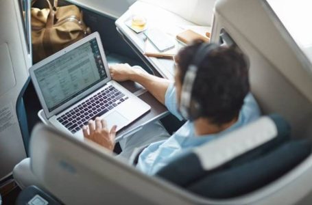 Cathay Pacific keeps its customers connected with complimentary Wi-Fi in First and Business class