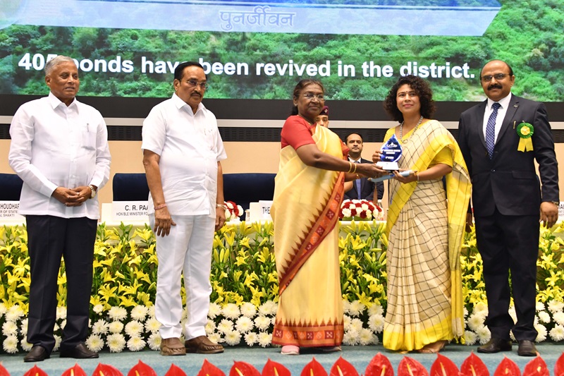  President Droupadi Murmu Presents Fifth National Water Awards