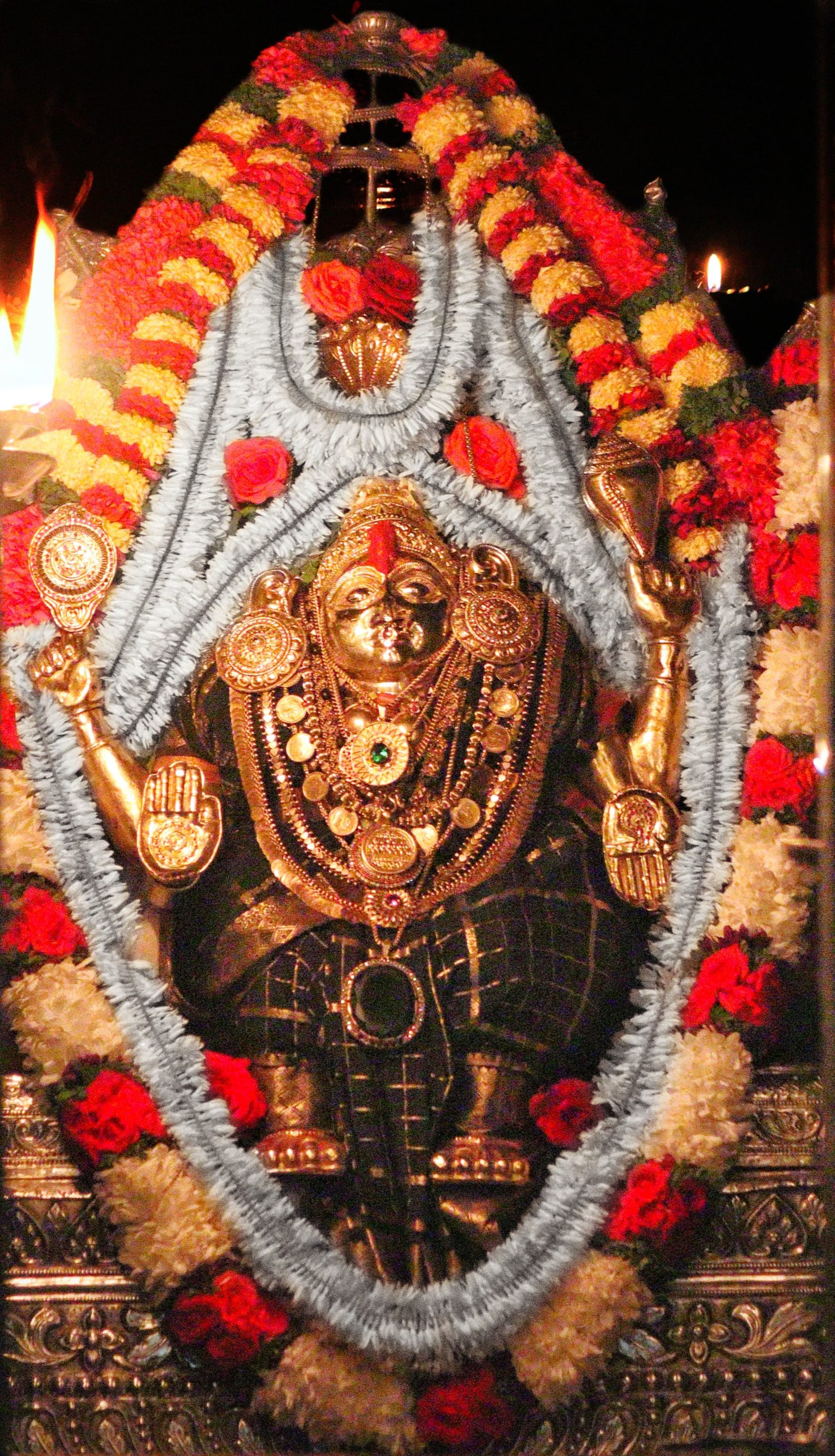 Kateel Sri Durgaparameshwari today’s Alankara