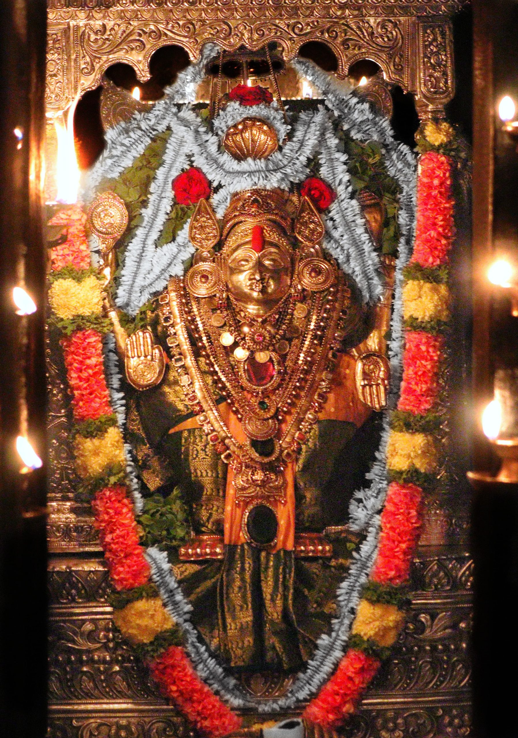 Kateel Sri Durgaparameshwari today’s Alankara