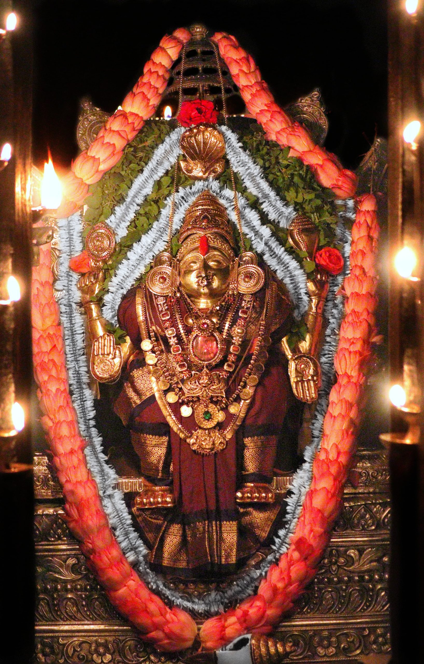 Kateel Sri Durgaparameshwari today’s Alankara