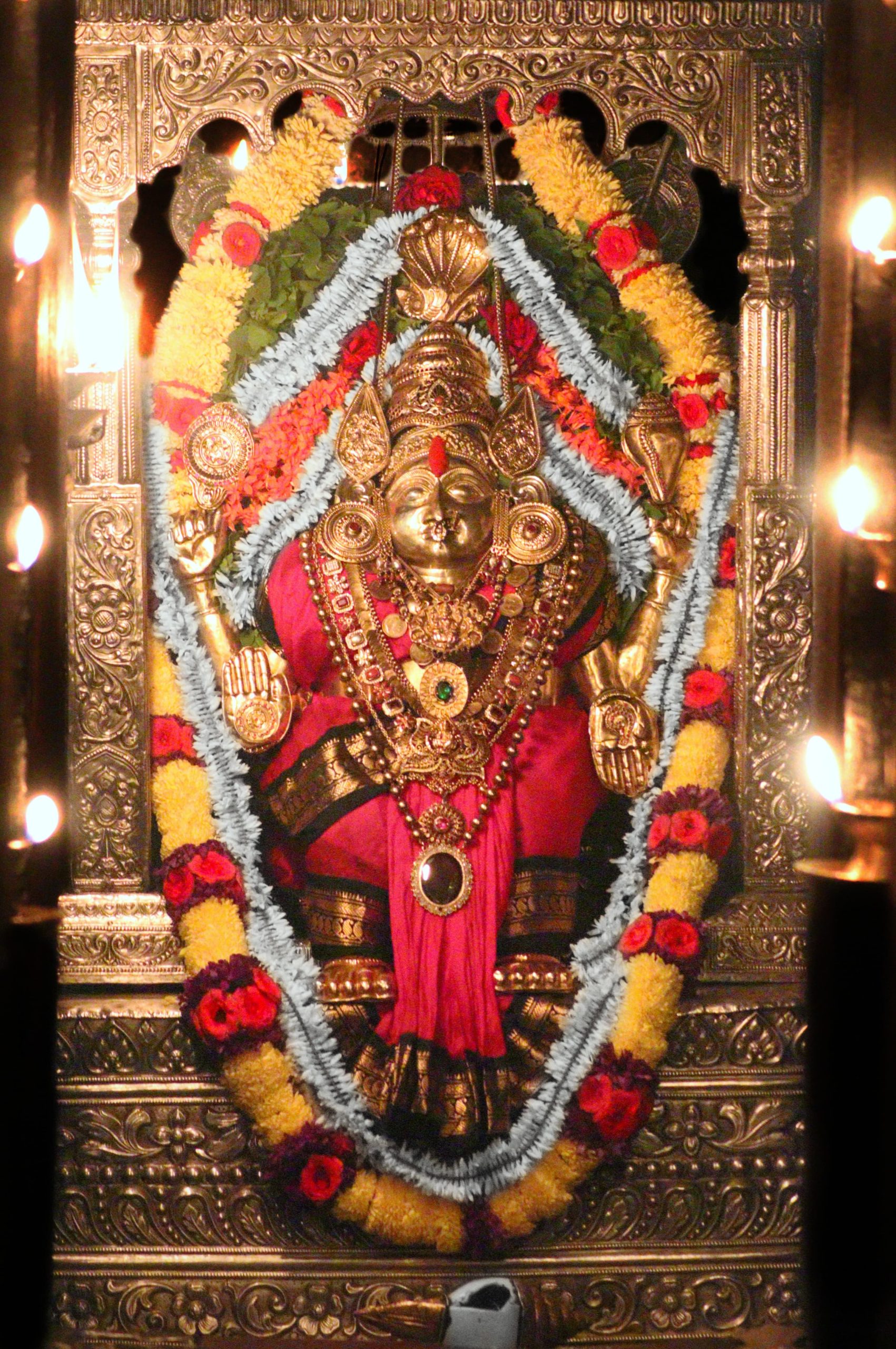 Kateel Sri Durgaparameshwari today’s Alankara