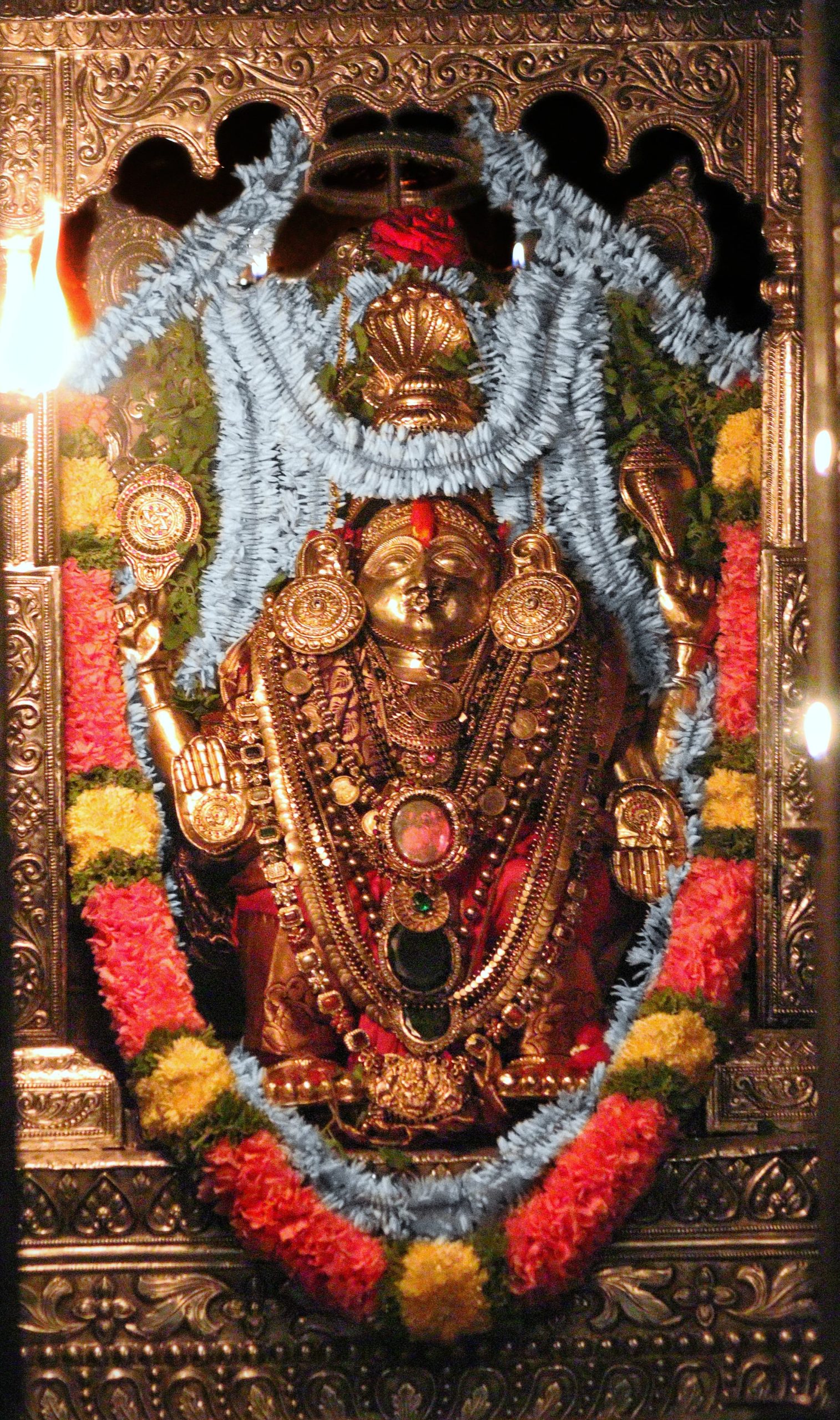 Kateel Sri Durgaparameshwari today’s Alankara