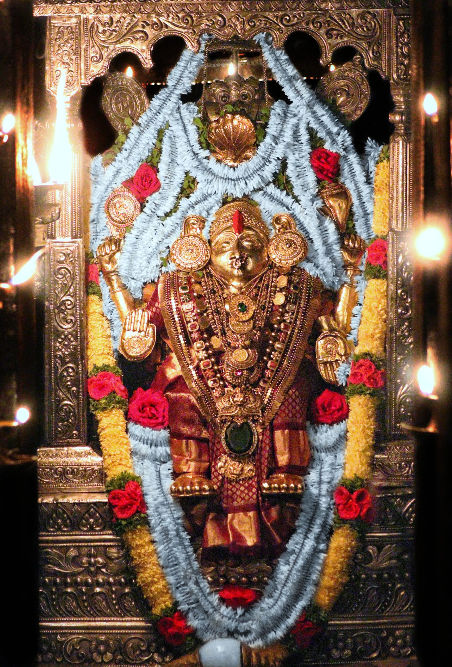 Kateel Sri Durgaparameshwari today’s Alankara