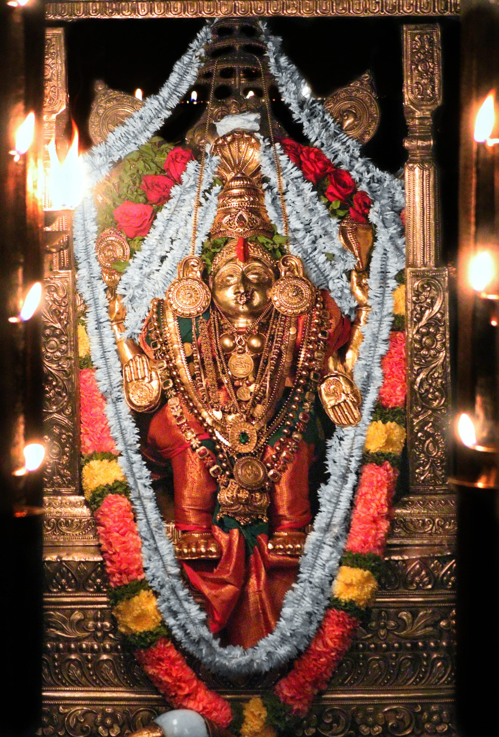 Kateel Sri Durgaparameshwari today’s Alankara