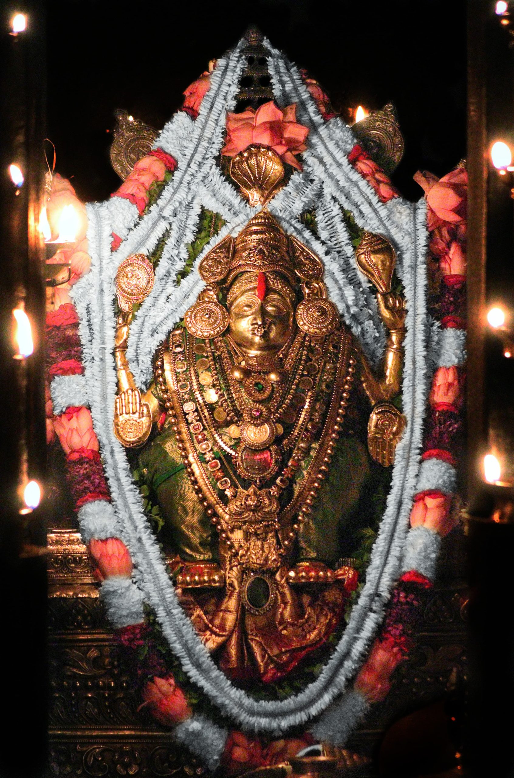 Kateel Sri Durgaparameshwari today’s Alankara