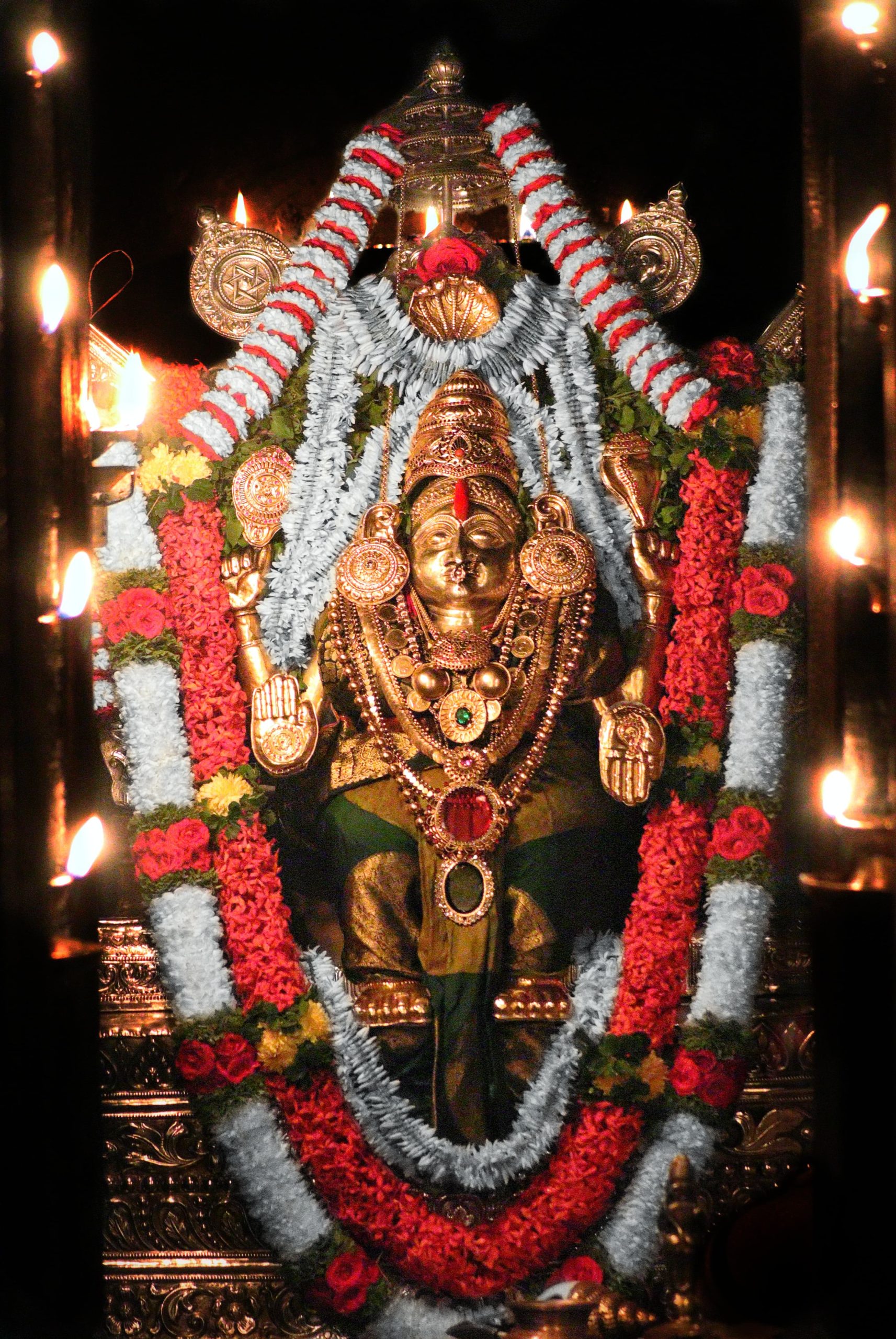 Kateel Sri Durgaparameshwari today’s Alankara