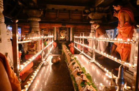 Kunjarugiri Temple Glows with Annual Deepotsava Celebrations