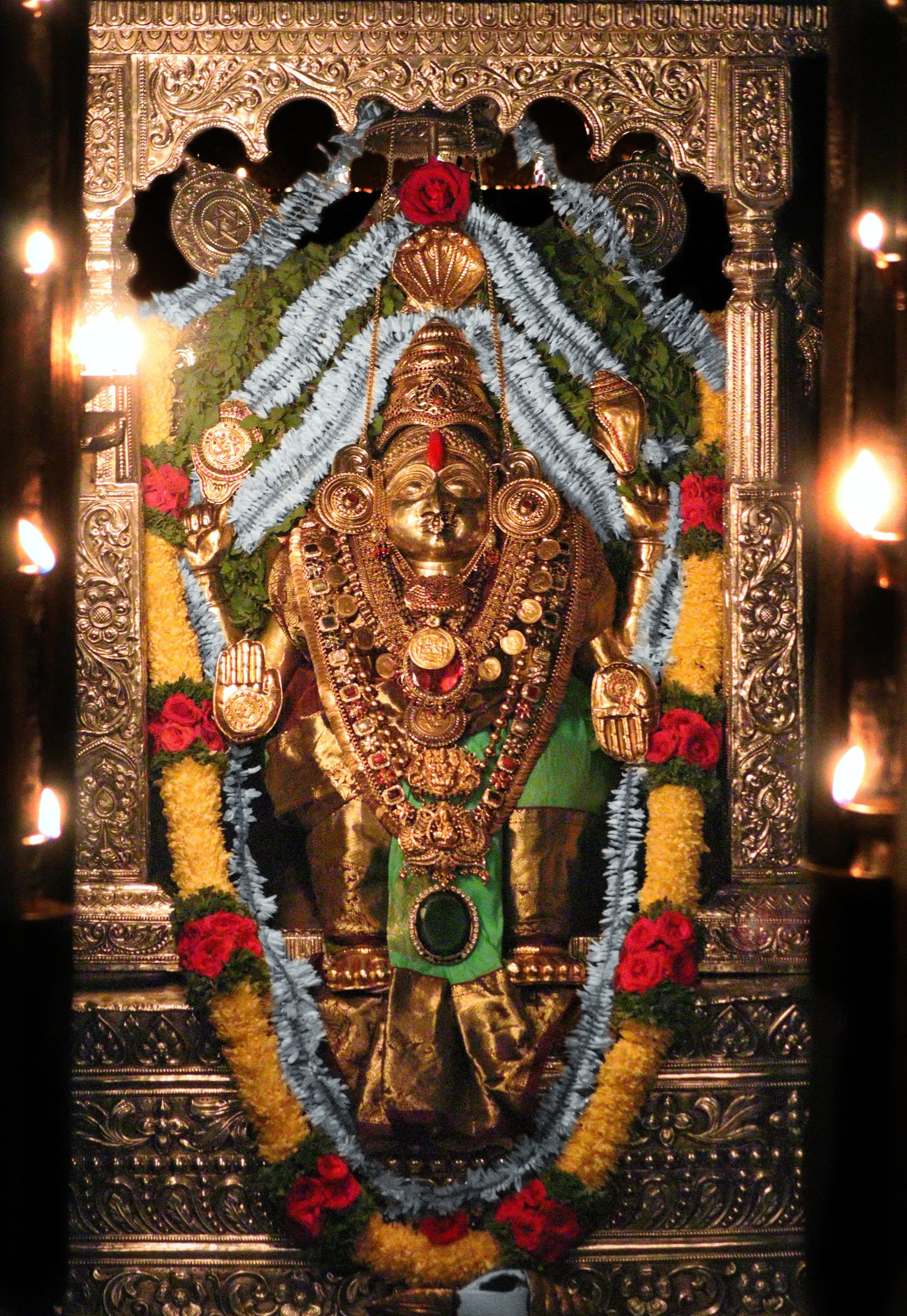 Kateel Sri Durgaparameshwari today’s Alankara