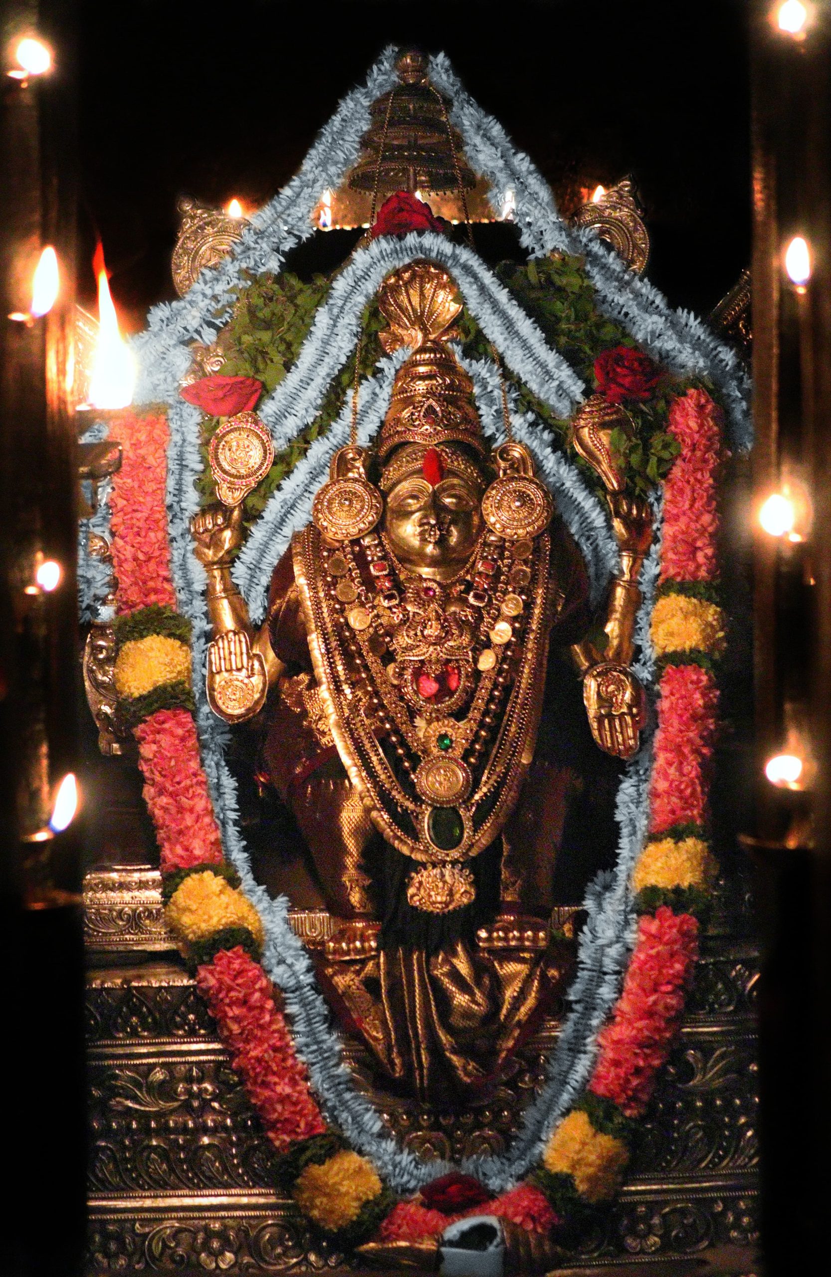 Kateel Sri Durgaparameshwari today’s Alankara