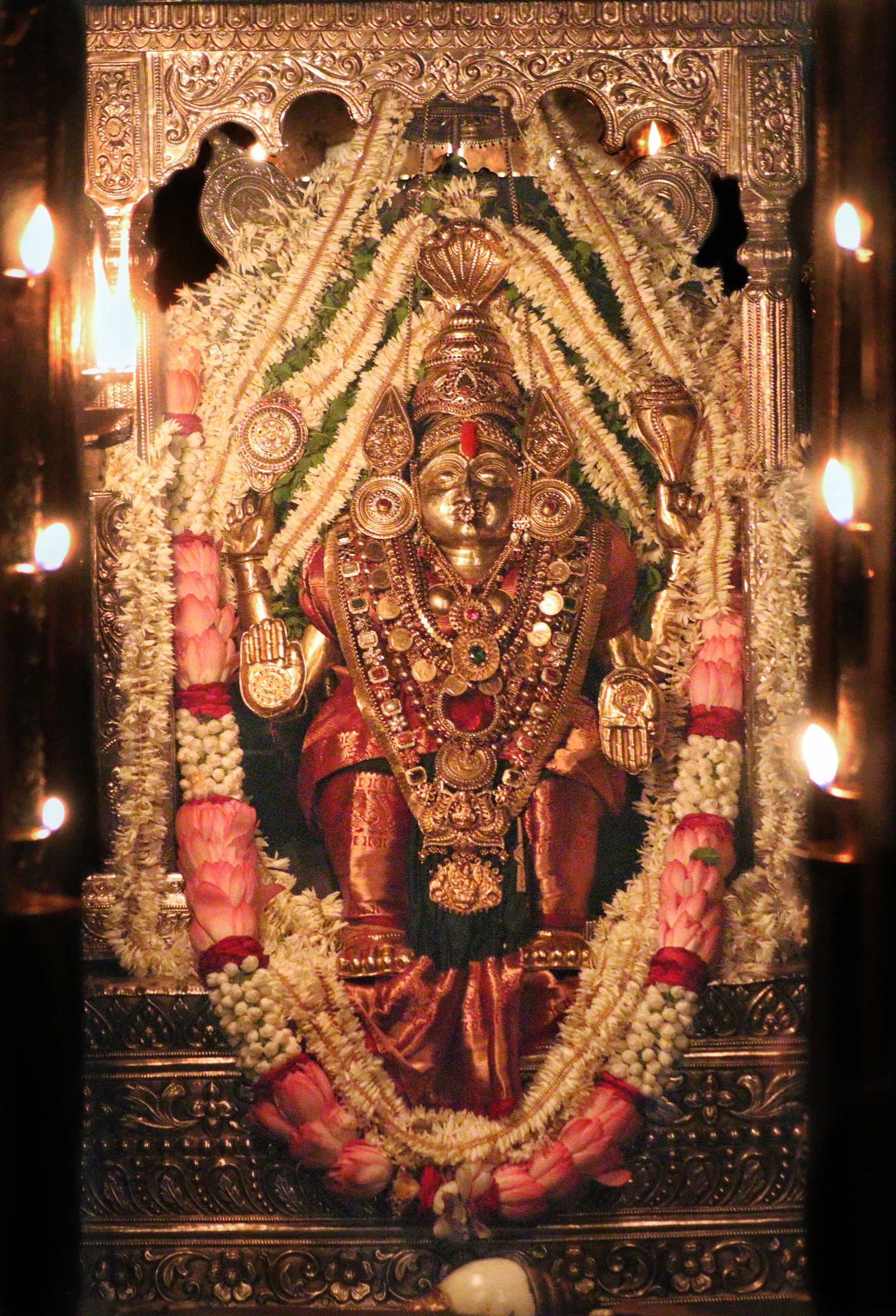 Kateel Sri Durgaparameshwari today’s Alankara