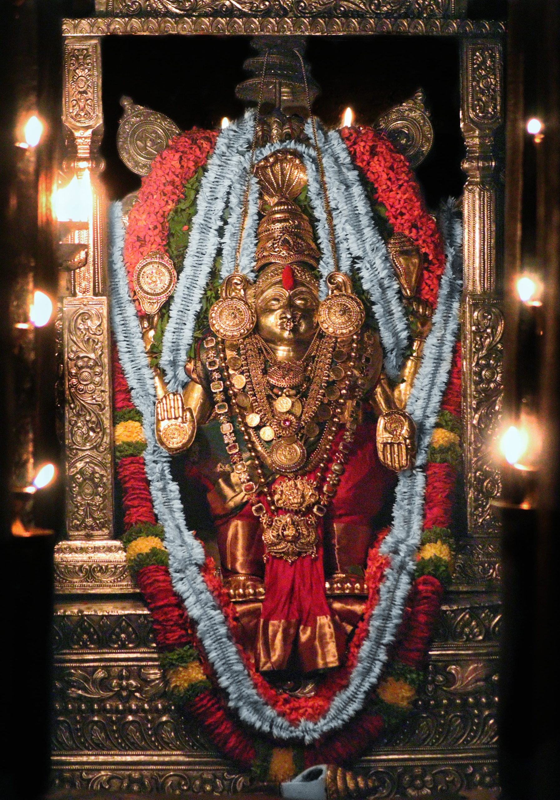 Kateel Sri Durgaparameshwari today’s Alankara