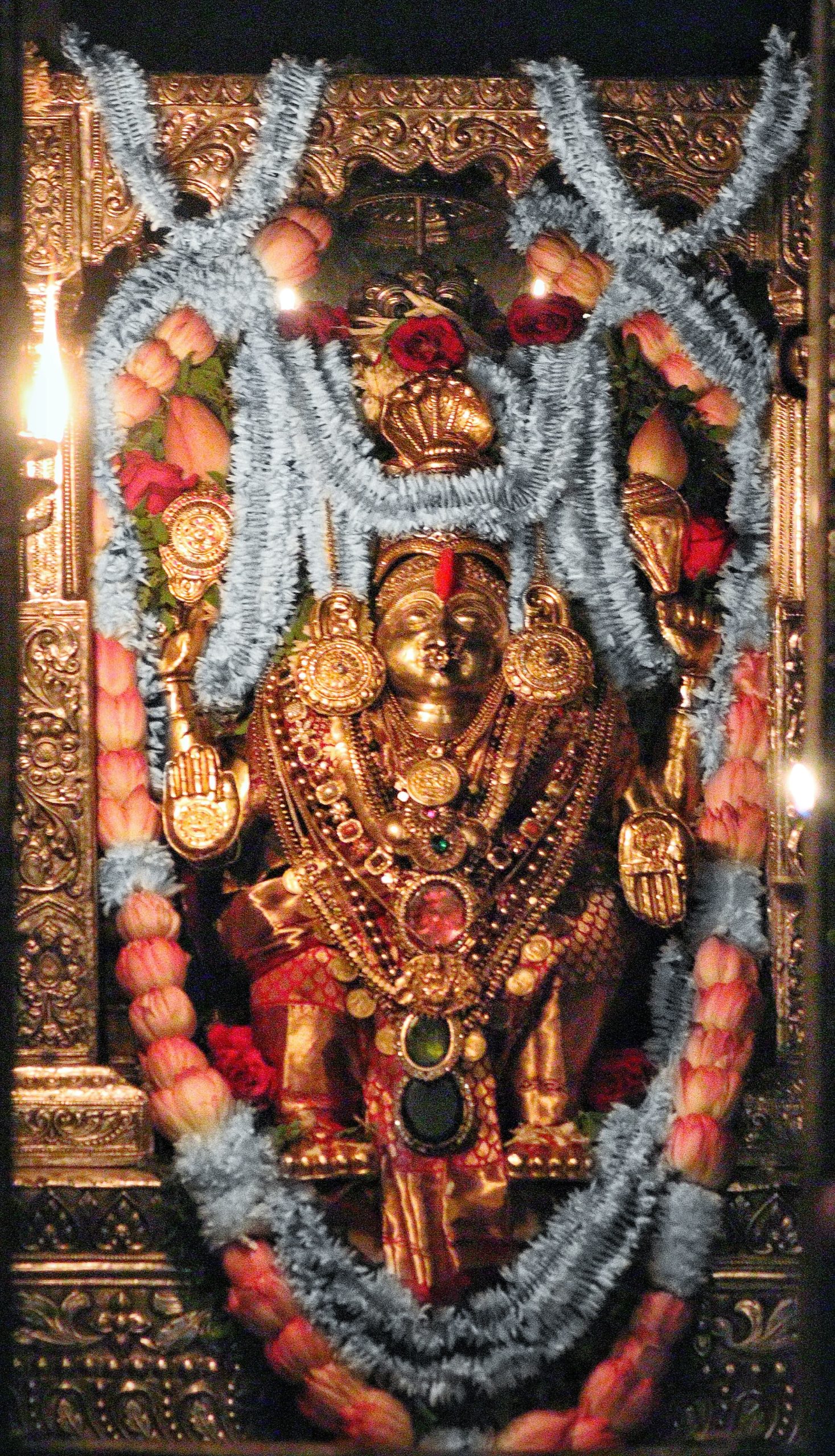 Kateel Sri Durgaparameshwari today’s Alankara