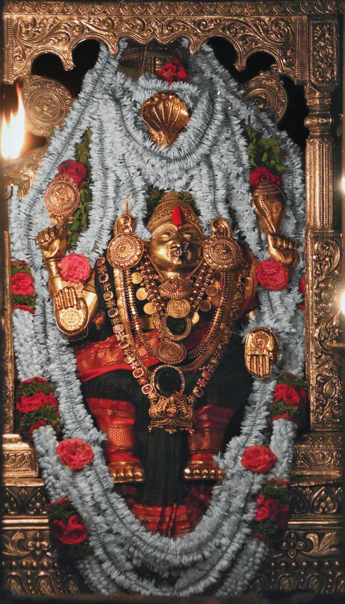 Kateel Sri Durgaparameshwari today’s Alankara