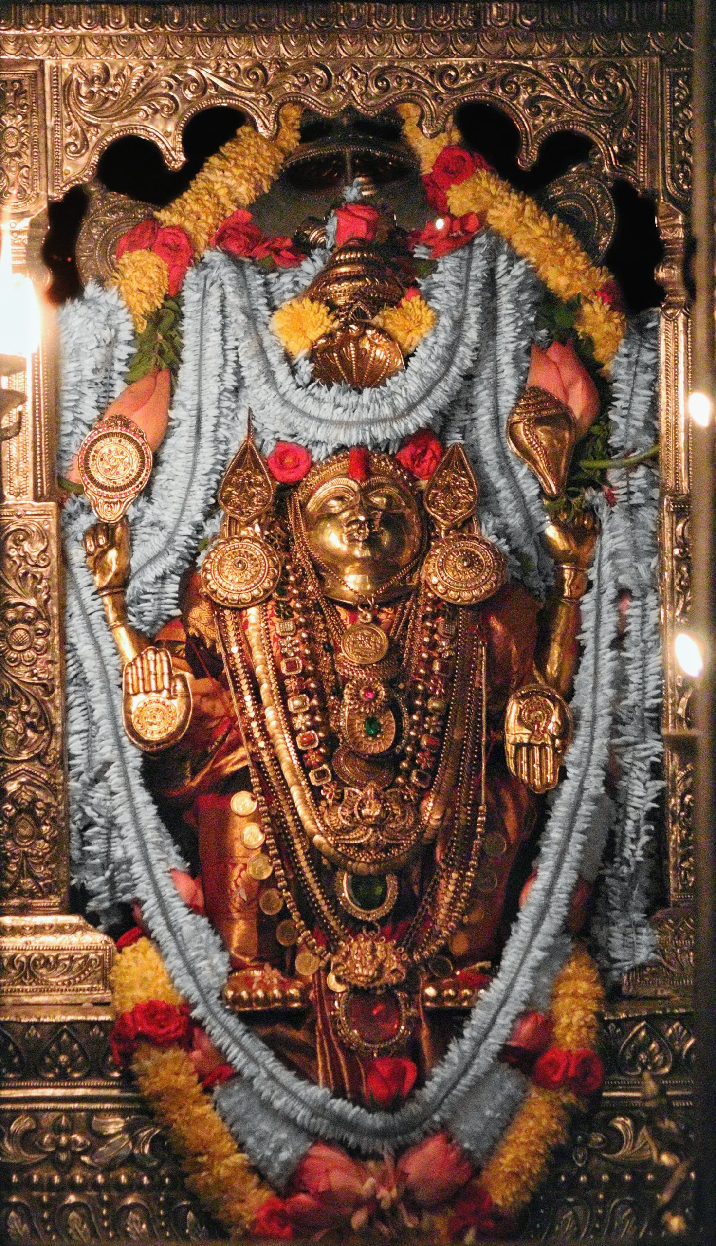 Kateel Sri Durgaparameshwari today’s Alankara