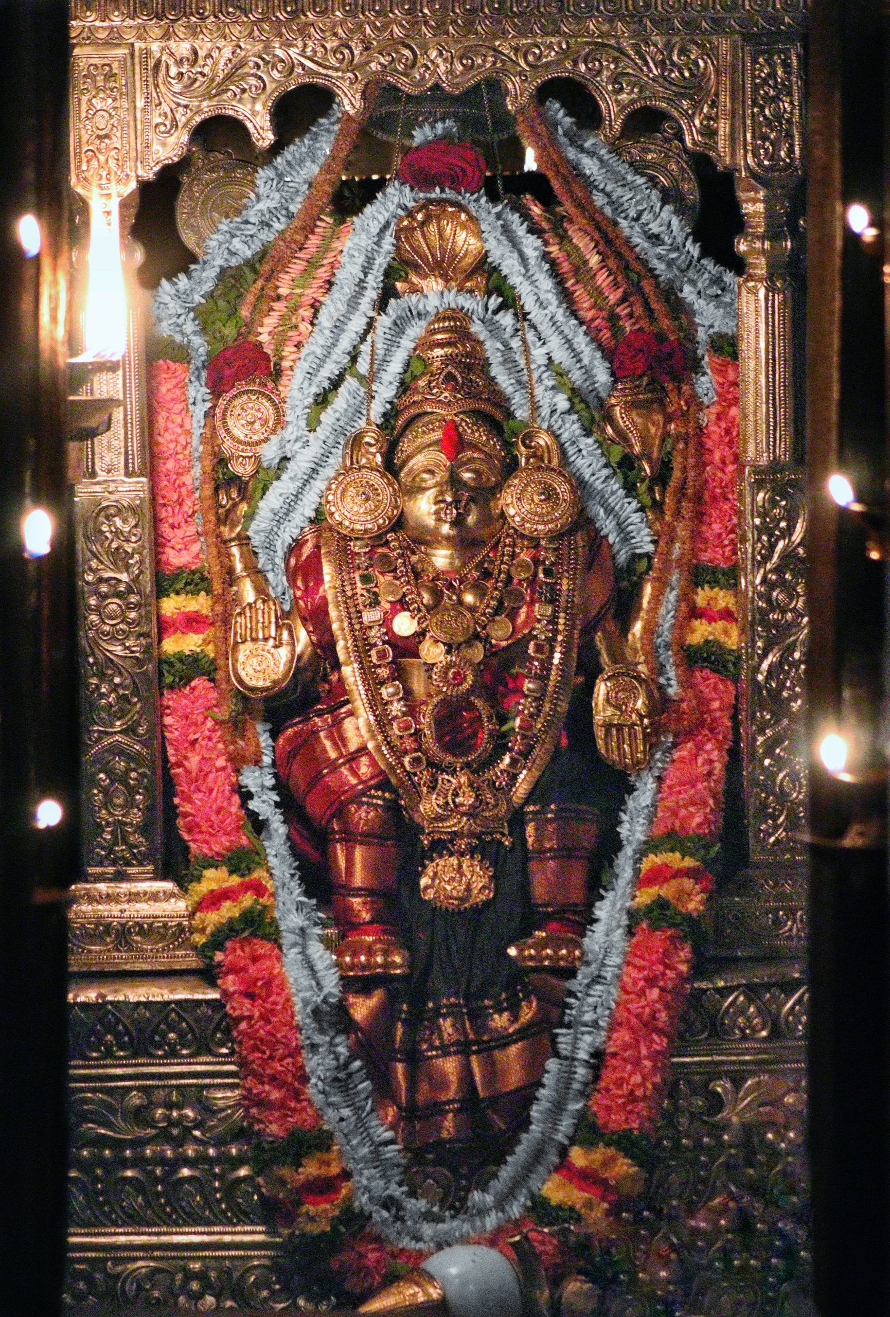 Kateel Sri Durgaparameshwari today’s Alankara